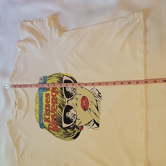 Originals Kisses for Revenge Tee in Optic White, Small - Picture 8 of 8